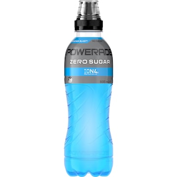 Powerade Mountain Blast Zero Sports Drink Sipper Cap 600mL