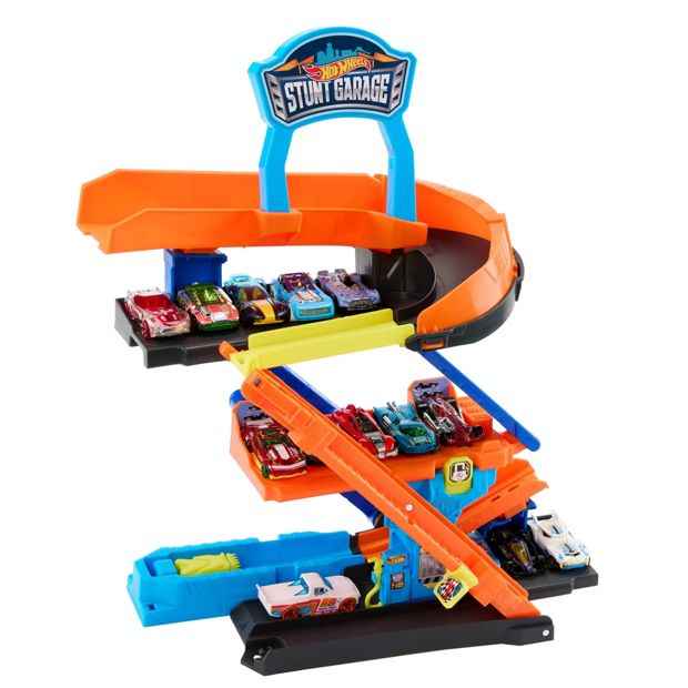 Mattel Hot Wheels City Transforming Stunt Garage Playset