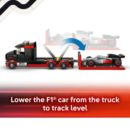 LEGO® City F1® Display Truck with Audi F1® Race Car 60493