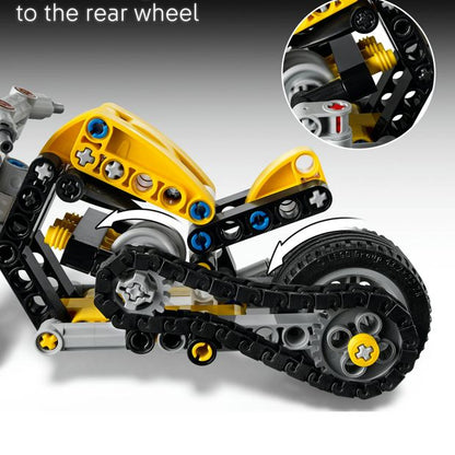 LEGO® Technic Yellow Motorbike 42225