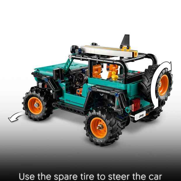 LEGO® Technic Jeep® Wrangler Rubicon SUV 42227