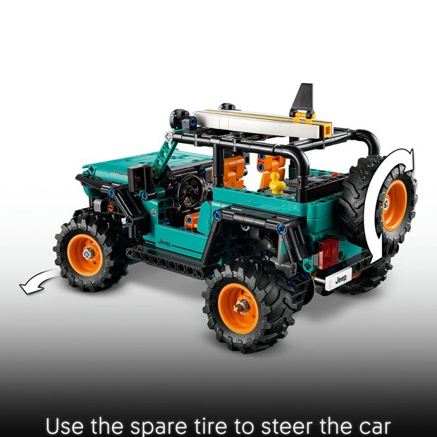 LEGO® Technic Jeep® Wrangler Rubicon SUV 42227