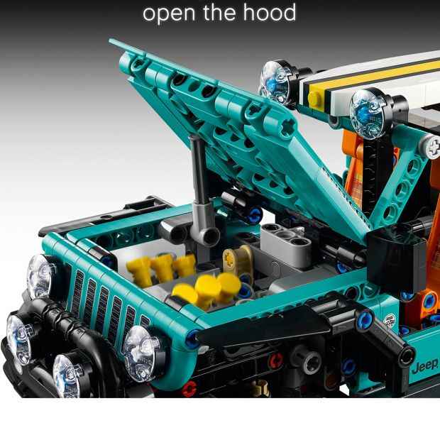 LEGO® Technic Jeep® Wrangler Rubicon SUV 42227
