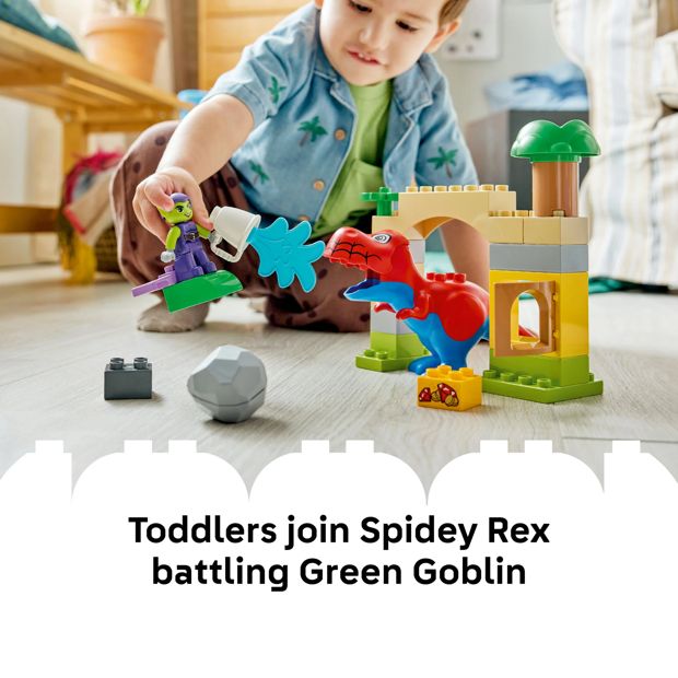 LEGO® DUPLO Disney Dinosaur Spidey-Rex vs. Green Goblin 10463