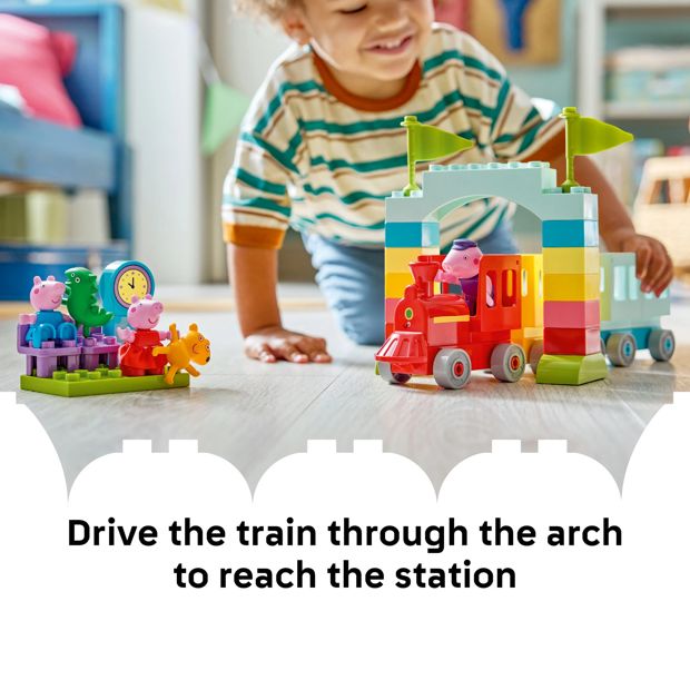 LEGO® DUPLO Peppa Pig Train Ride with Grandpa Pig 10466