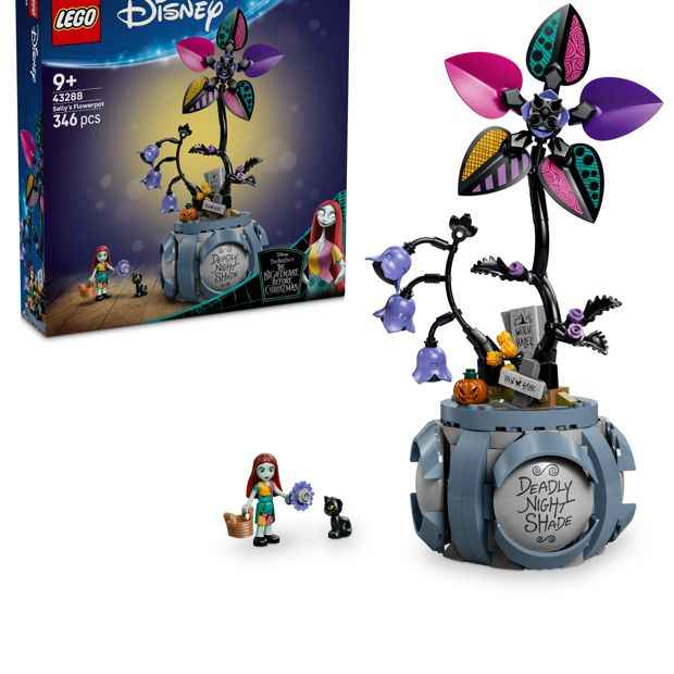 Disney Sally's Flowerpot Building Set