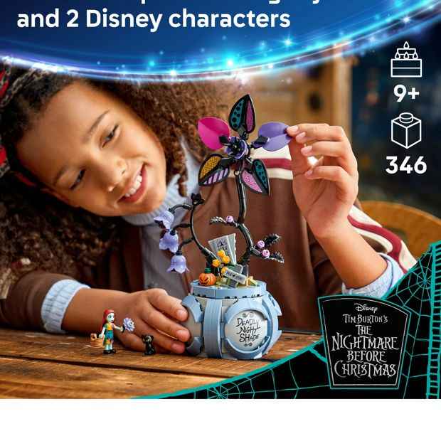 Disney Sally's Flowerpot Building Set