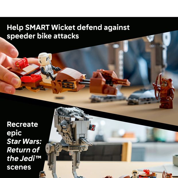 LEGO® Star Wars SMART Play: AT-ST Attack on Endor 75424
