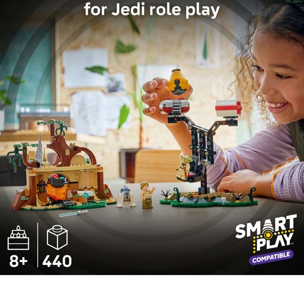 LEGO Star Wars SMART Play: Yoda's Hut and Jedi Training 75422