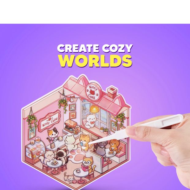 Sticker Therapy Kawaii Kitties by ZURU