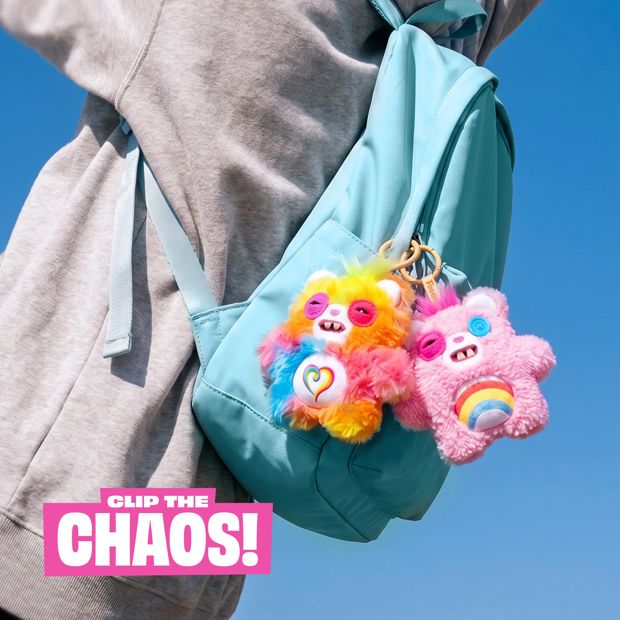 Fuggler Care Bear Keyring 5-inch - Assorted