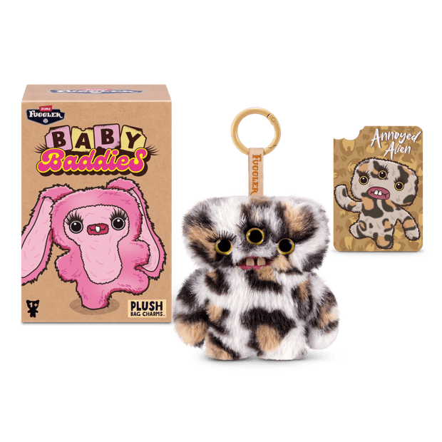 Fuggler Baby Baddies Keyrings 5-inch - Assorted