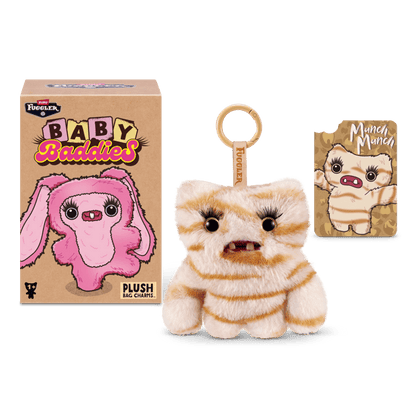 Fuggler Baby Baddies Keyrings 5-inch - Assorted