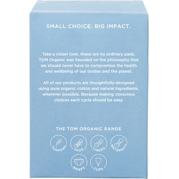 TOM Organic Pads Super Ultra Thin 10 pack