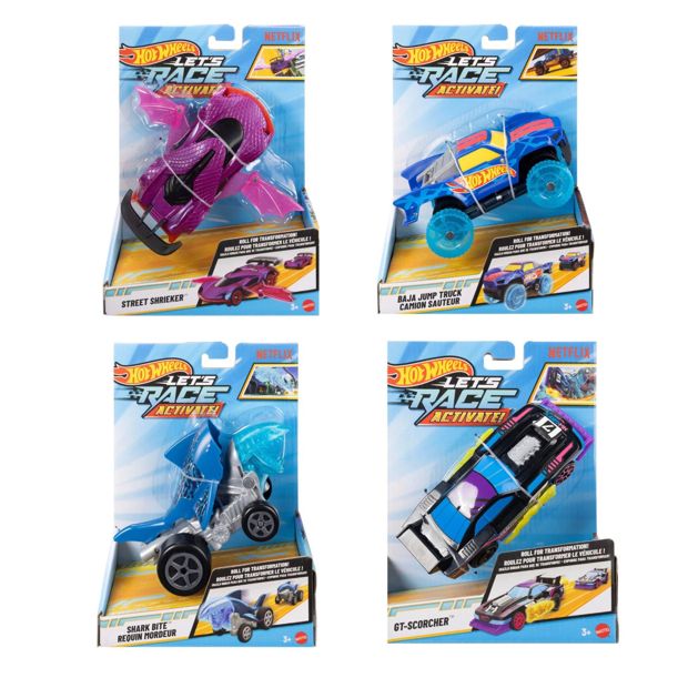 Hot Wheels 'Let's Race' Activate! Vehicle - Assorted