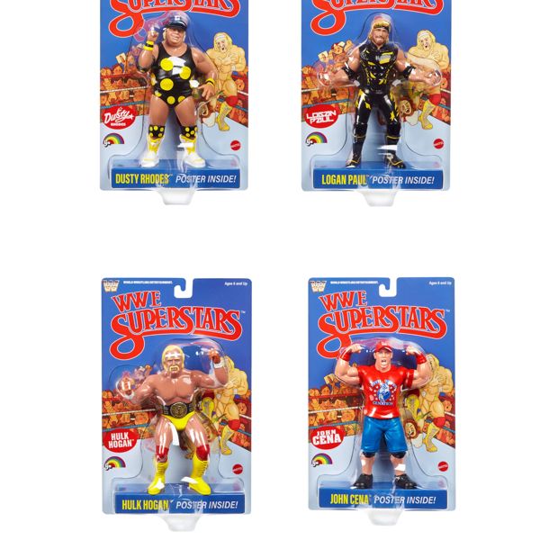 LJN WWE Superstars Action Figure - Assorted
