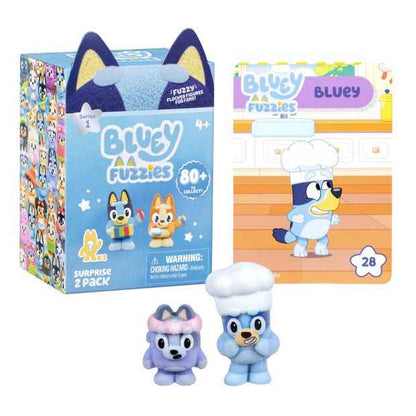 Collectible Fuzzy Figures - 2 Pack