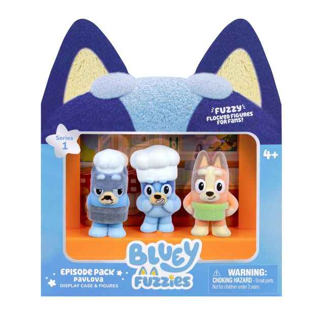 Fuzzy Collectible Figures - Assorted Characters