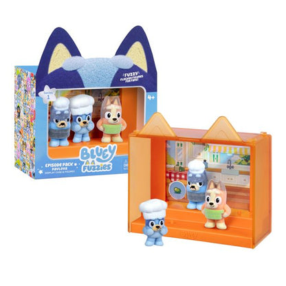 Bluey Fuzzies Collectible Episode Pack - Assorted