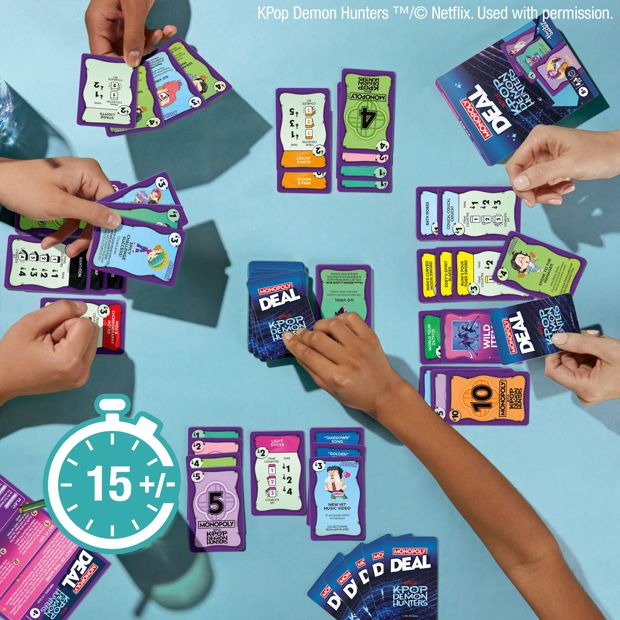 Monopoly Deal KPop Demon Hunters