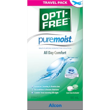 Opti-Free Contact Solution Pure Moist 90mL