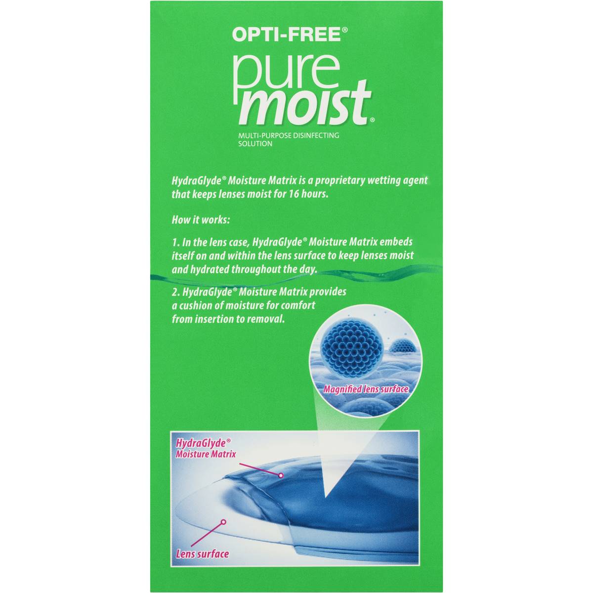 Opti-Free Contact Solution Pure Moist 90ml