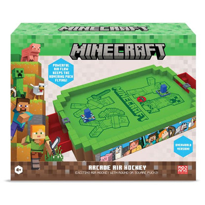 Minecraft Overworld Arcade Air Hockey