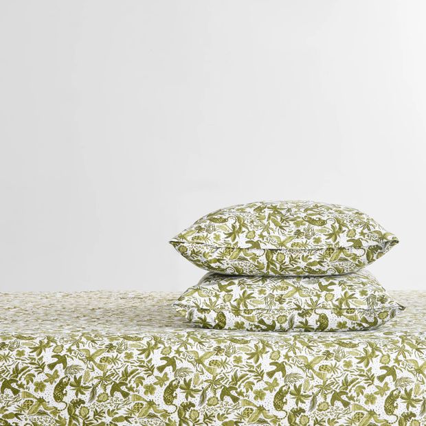 Botanical Printed Mix and Match 2 Pack Pillowcases