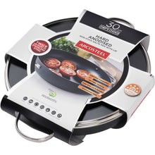 Arcosteel 30cm Hard Anodised Saute Pan Each