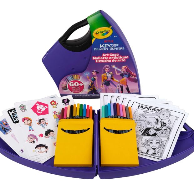 Crayola KPop Demon Hunters Art Case