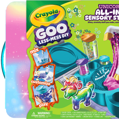 Crayola Goo All-in-1 Sensory Station - Unicorn