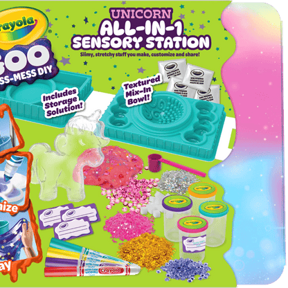Crayola Goo All-in-1 Sensory Station - Unicorn