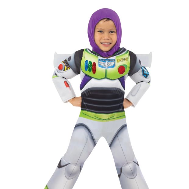 Toy Story Buzz Lightyear Deluxe Kids Costume 3-5yrs