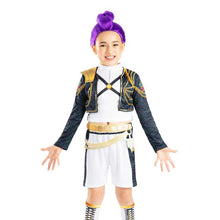 KPop Demon Hunters RUMI Gold Deluxe Kids Costume Size 9-10yrs