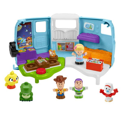 Fisher-Price Little People Disney & Pixar Toy Story RV Adventure Toddler Playset & 6 Figures