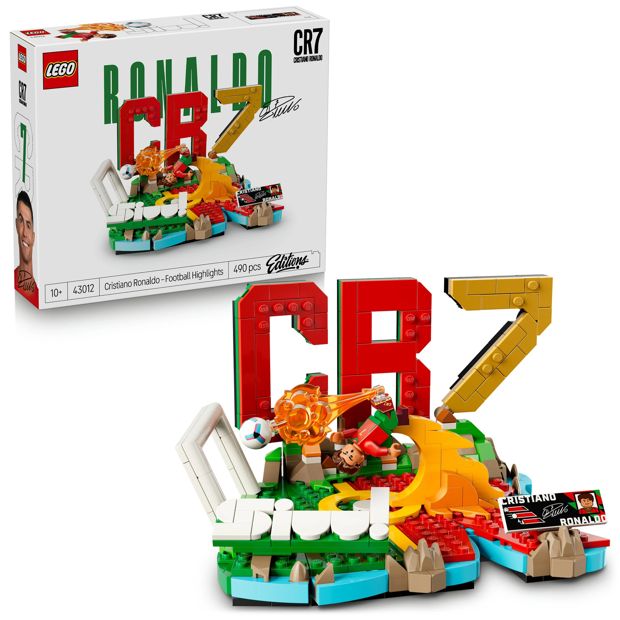 LEGO® Editions Football Cristiano Ronaldo – Football Highlights 43012