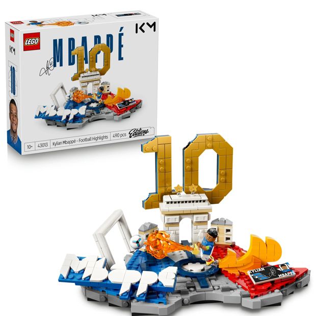 LEGO® Editions Football Kylian Mbappe – Football Highlights 43013