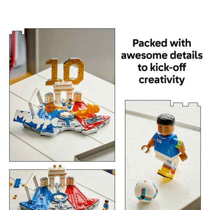 LEGO® Editions Football Kylian Mbappe  – Football Highlights 43013