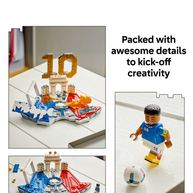 LEGO® Editions Football Kylian Mbappe – Football Highlights 43013