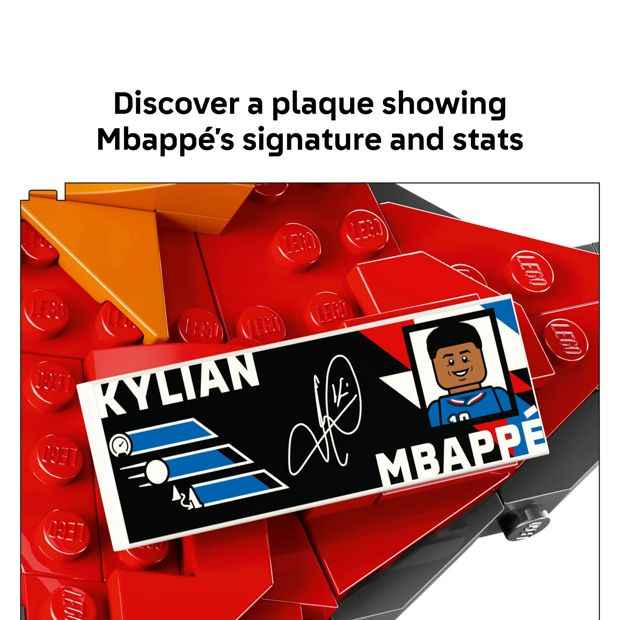 LEGO® Editions Football Kylian Mbappe  – Football Highlights 43013