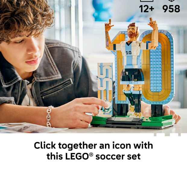 LEGO® Editions Football Lionel Messi – Football Legend