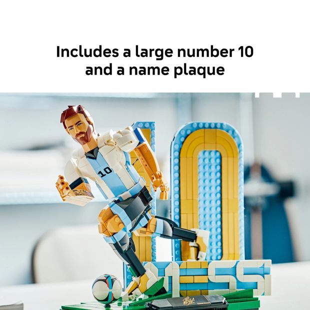 LEGO® Editions Football Lionel Messi – Football Legend 43015