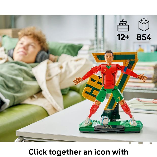 LEGO® Editions Football Cristiano Ronaldo – Football Legend 43016