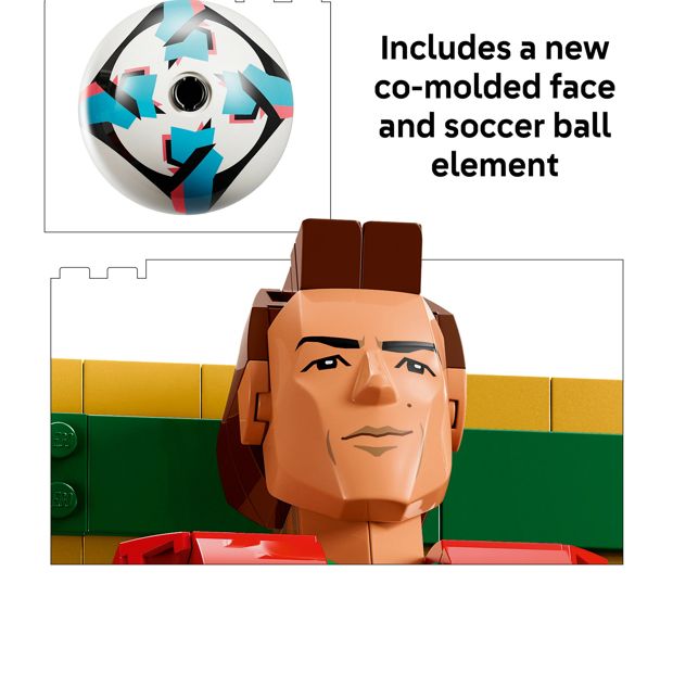 LEGO® Editions Football Cristiano Ronaldo – Football Legend 43016