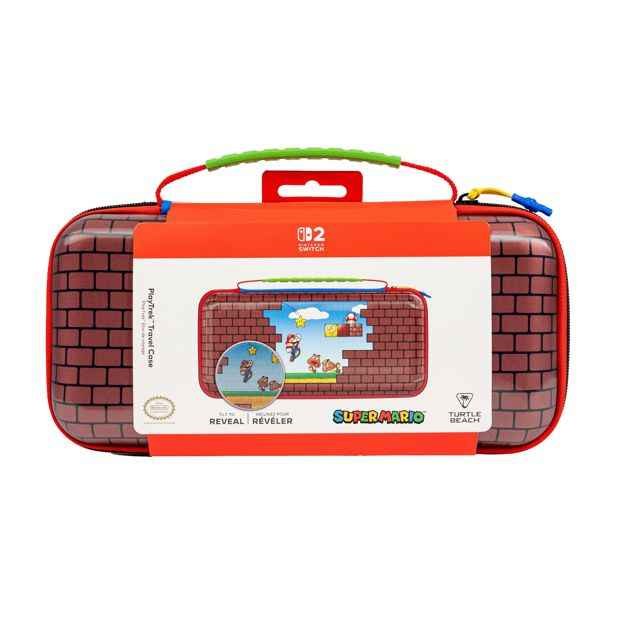 TurtleBeach PlayTrek Travel Case Mario Bricks - Nintendo Switch 2