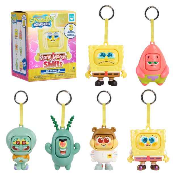 HAPPY HAUL SpongeBob SquarePants Many Moods Shifts - Assorted