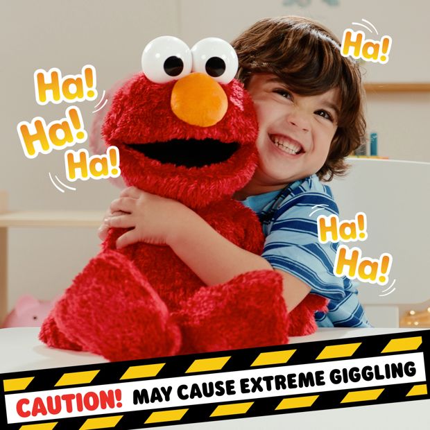Sesame Street Tickle Me Elmo Giggle Max