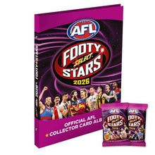 Official Select 2026 AFL Footy Stars Collector Binder Album