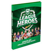 Official Select 2026 NRL League Heroes Binder Album