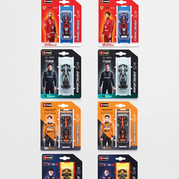Die Cast 1:64 Formula 1 Car - Assorted